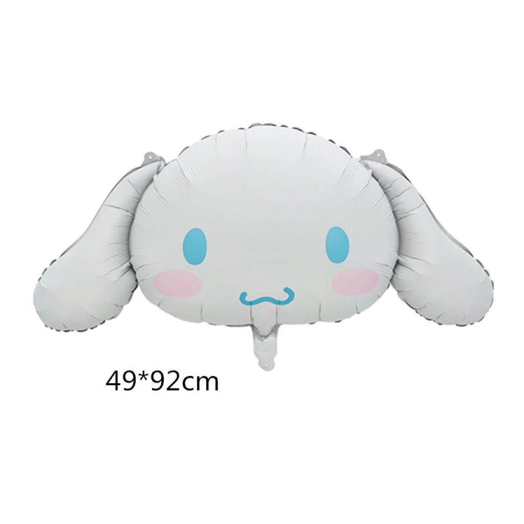 Kuromi & Cinnamoroll Balloons l Children Birthday Party Home Decoration, Anime Themed Kuromi Balloons for Birthday & Event (Hari Jadi Kuromi)