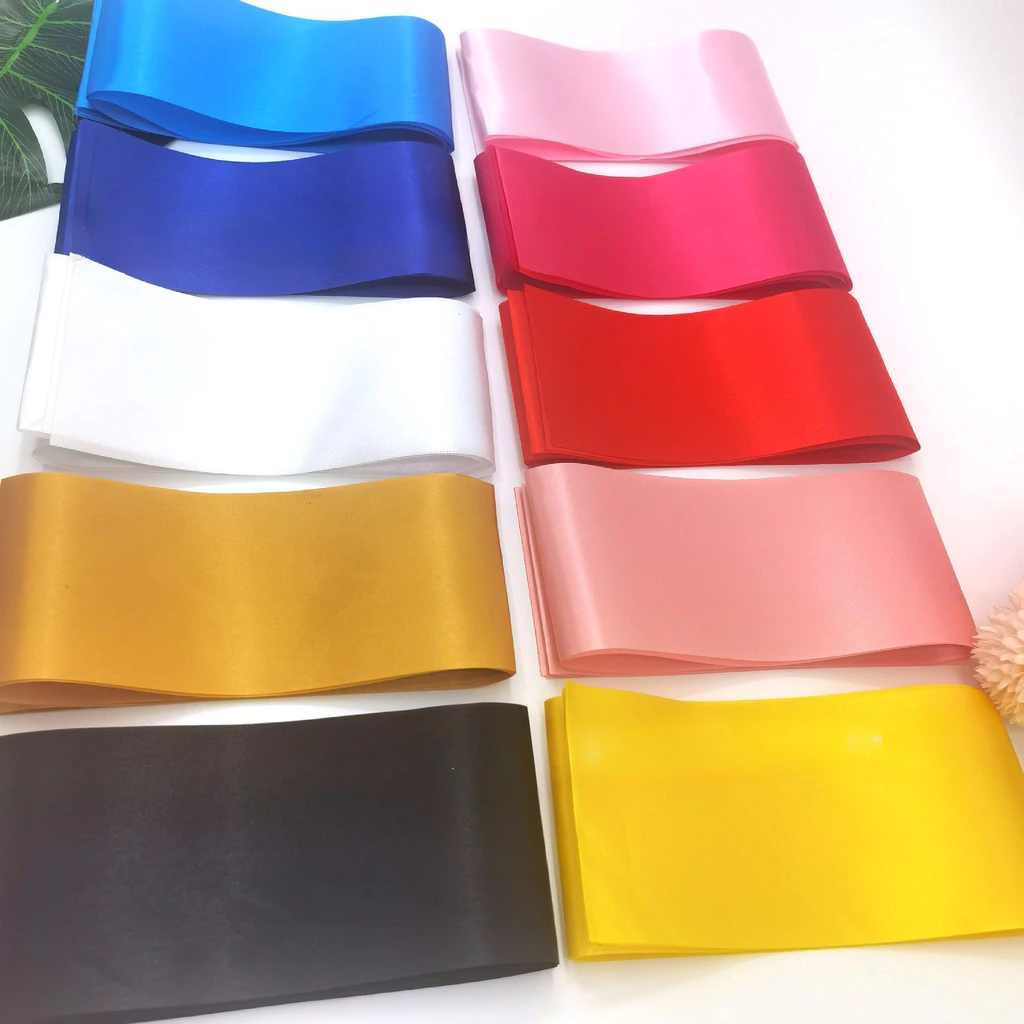 Blank Satin Ribbon Sash l Customizable Birthday, Party & Ceremony Sash for Decoration, Events & Special Occasions