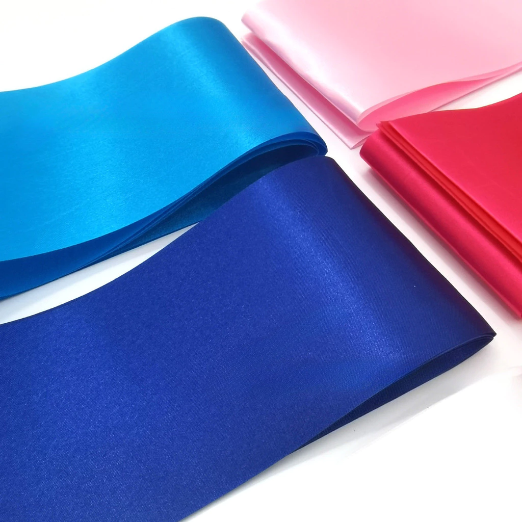 Blank Satin Ribbon Sash l Customizable Birthday, Party & Ceremony Sash for Decoration, Events & Special Occasions